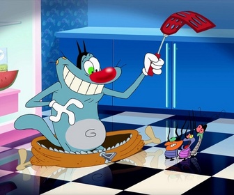 Replay Oggy et les cafards - S03 E34 - Le sosie d'Oggy