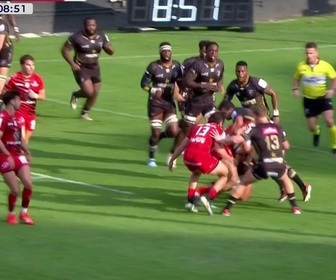 Replay Investec Champions Cup - Journée 3 : le Stade Toulousain marque le premier essai du match par Meafou