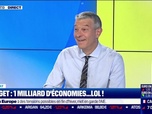 Replay Le débat - Nicolas Doze face à Jean-Marc Daniel : Budget, 1 milliard d'économies... Lol ! - 10/10