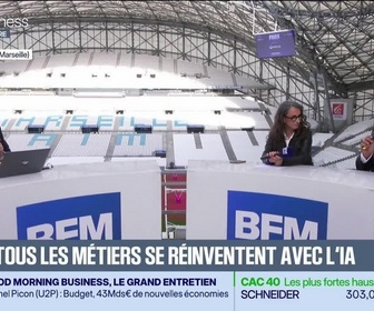 Replay Hors-série de BFM Business - Hors-Série Les Dossiers BFM Business : Quand tous les métiers se réinventent avec l'IA - Samedi 3 octobre