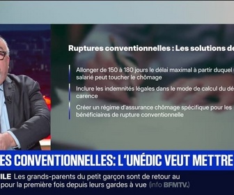 Replay BFM Première - BFM éco : Ruptures conventionnelles, l'Unédic veut mettre le holà - 10/11