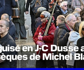 Replay L'image du jour - Ce fan de Michel Blanc est venu à ses obsèques habillé en Jean-Claude Dusse