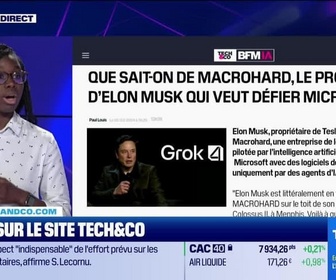Replay Tech & Co, la quotidienne - À lire sur le site Tech&Co : Que sait-on de Macrohard, le projet IA d'Elon Musk qui veut défier Microsoft ? par Kesso Diallo - 13/10