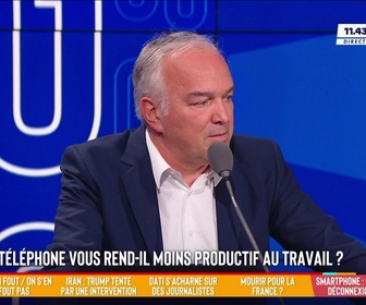 Replay Les Grandes Gueules - Le téléphone vous rend-il moins productif au travail ?