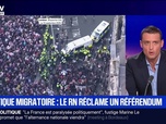 Replay BFM Grand Soir - Politique migratoire : le RN réclame un référendum - 14/09