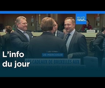 Replay L'info du jour | 8 janvier 2026 - Soir