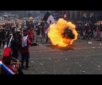 Replay Le Mexique commémore la bataille de Puebla avec des reconstitutions historiques