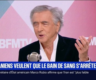 Replay Face à Face - Iran: Bernard-Henri Lévy, philosophe et écrivain, appelle à geler les avoirs des indignes dignitaires iraniens