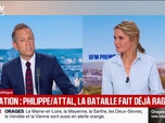 Replay BFM Première - L'ÉDITO POLITIQUE DE GUILLAUME DARET - La bataille fait rage entre Gabriel Attal et Édouard Philippe sur le sujet de l'Éducation