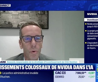 Replay BFM Bourse - USA Today : Nvidia investit dans son principal client, un Ponzi Tech en vue ? , par John Plassard - 23/09