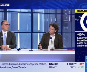 Replay BFM Bourse - La Data Room : - 40% = la performance boursière des géants côtés du crédit privé américains en 6 mois - 11/03