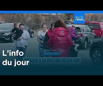 Replay L'info du jour | 13 mars 2026 - Mi-journée
