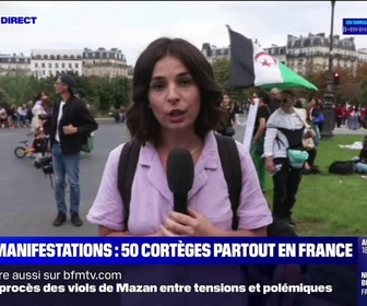 Replay BFM Story Week-end - Story 1 : Manifestations : 50 cortèges partout en France - 21/09