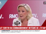 Replay Face à Face - Marine Le Pen: Je pense qu'il faut sortir du commandement intégré de l'Otan