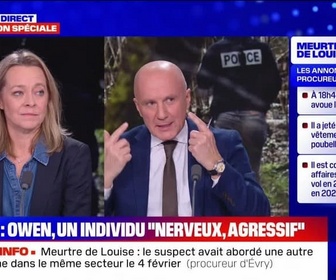 Replay BFM Story - Édition Spéciale - Meurtre de Louise : Owen L. voulait racketter pour se calmer - 12/02