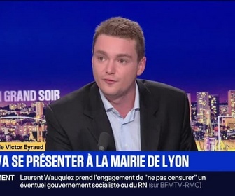 Replay BFM Grand Soir - Aulas va se présenter à la municipalité de Lyon - 04/09