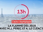 Replay JO Paris 2024 : les Jeux Olympiques et Paralympiques d'été - La flamme des Jeux avec Marie-José Pérec et Armel Le Cléac'h