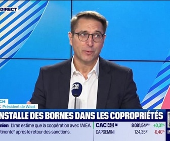 Replay Good Morning Business - French Tech : Waat installe des bornes dans les copropriétés - 06/10