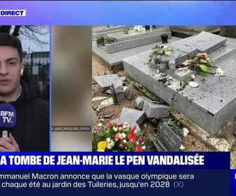 Replay News Box - La Trinité-sur-Mer (Morbihan) : la tombe de Jean-Marie Le Pen vandalisé - 31/01