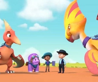 Replay Dino Ranch - Oli apprend à piloter