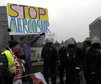 Replay Agriculture : une crise protéiforme - Mercosur : les agriculteurs devant le Parlement européen