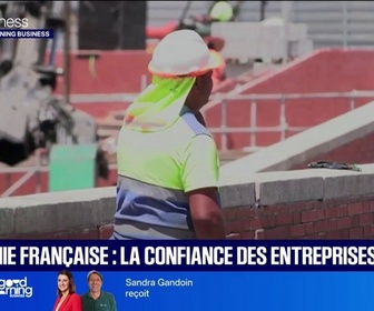 Replay Good Morning Business - Economie française : la confiance des entreprises chute