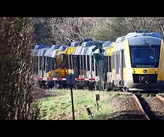 Replay Danemark : collision frontale entre deux trains, plusieurs blessés