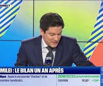 Replay Good Morning Business - L'Edito de Raphaël Legendre : Javier Milei, le bilan un an après - 15/11