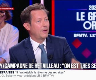 Replay Le Grand Oral 2027 - Je suis convaincu que [Bruno Retailleau] peut gagner cette élection présidentielle, déclare François-Xavier Bellamy, vice-président des Républicains