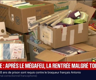 Replay BFM Première - Incendies en Gironde: l'ambition d'une rentrée scolaire la plus normale possible