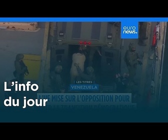 Replay L'info du jour | 6 janvier 2026 - Matin