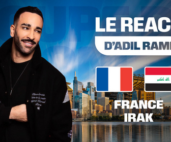 Replay Le react d'Adil Rami - France / Irak