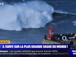 Replay L'image du jour : Il surfe sur la plus grande vague du monde ! - 25/04
