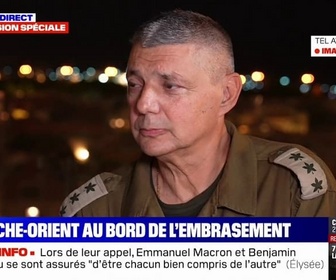 Replay C'est pas tous les jours dimanche - Un an de guerre, BFMTV à Tel Aviv: l'interview du colonel Olivier Rafowicz