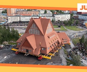 Replay En Suède, une église entière déménage ! - ARTE Journal Junior de jeudi