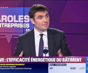 Replay Paroles d'entreprises - Jean-Charles Colas-Roy (Coénove) : Coénove, l'efficacité énergétique du bâtiment - 08/03