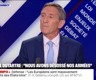 Replay BFM Politique - Réserve de l'armée: Je pense que ce serait une bonne chose d'avoir un service national, déclare Patrick Dutartre (général de l'armée de l'air)