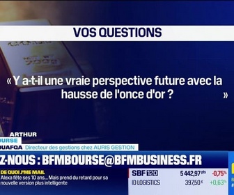 Replay BFM Bourse - Culture Bourse : Y-a-t-il une vraie perspective future avec la hausse de l'once d'or ? par Julie Cohen-Heurton - 13/11