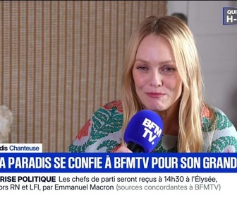 Replay BFM Première - Vanessa Paradis se confie à BFMTV pour son grand retour - 10/10
