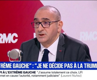 Replay Face à Face - Depuis l'été dernier, il y a une évolution vers une forme de radicalité: Laurent Nuñez évoque le classement de LFI à l'extrême gauche pour les municipales