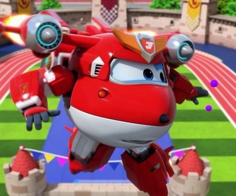 Replay Super Wings - Trois chiots à l'école