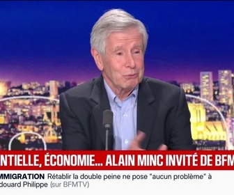 Replay BFM Grand Soir - Présidentielle, économie… Alain Minc invité de BFMTV - 30/08