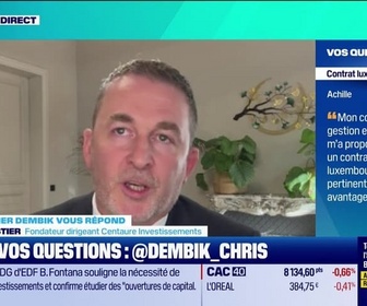 Replay Tout pour investir, la masterclass - Christopher Dembik vous répond - Contrat luxembourgeois, quels avantages ? - 17/10