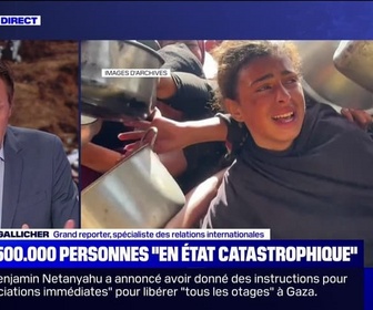Replay BFM Story - Story 2 : L'ONU déclare la famine dans la bande de Gaza - 22/08