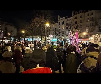 Replay À Paris, des manifestants réclament des mesures contre les violences sexistes