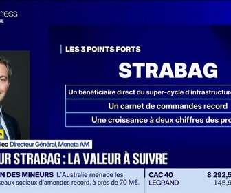 Replay BFM Bourse - Valeur ajoutée : Ils apprécient Strabag - 08/09