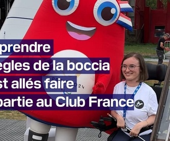 Replay ROBIN DE BFM - Comprendre les règles de la boccia: notre reporter est allé faire une partie au Club France