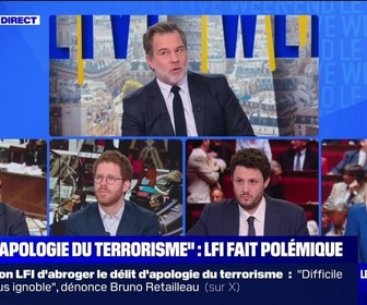 Replay Le Live Week-end - Apologie du terrorisme : LFI fait polémique - 24/11