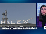 Replay Info éco - SpaceX : vers la plus grosse introduction en Bourse jamais réalisée