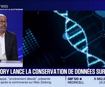 Replay Tech & Co, la quotidienne - Laurent Guengant (Biomemory) : Biomemory lance la conservation de données sur ADN - 27/10